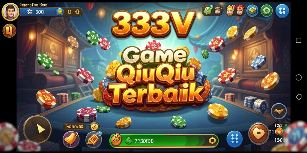 Tampilan menarik dari gameplay QiuQiu di 333V.