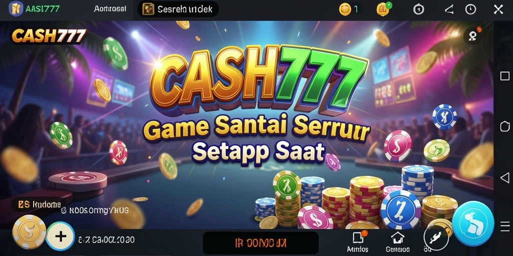 Gameplay seru dan mengasyikkan dari CASH777 di ponsel Anda.