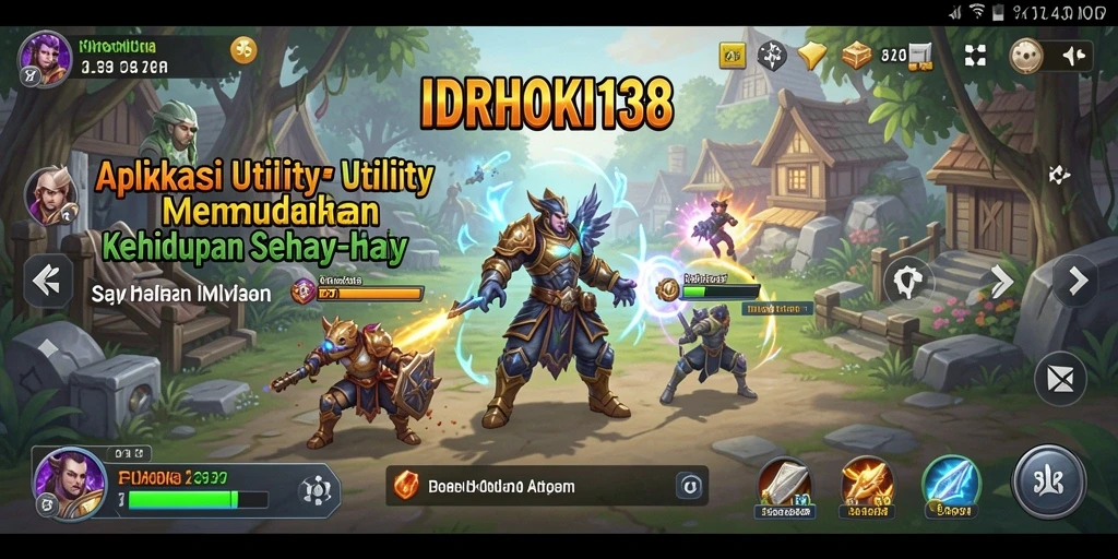 Tampilan antarmuka aplikasi IDRHOKI138 yang menarik dan fungsional.