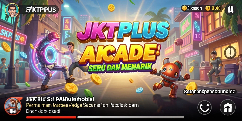 Tampilan gameplay di JKTPLUS yang menarik dan menghibur.