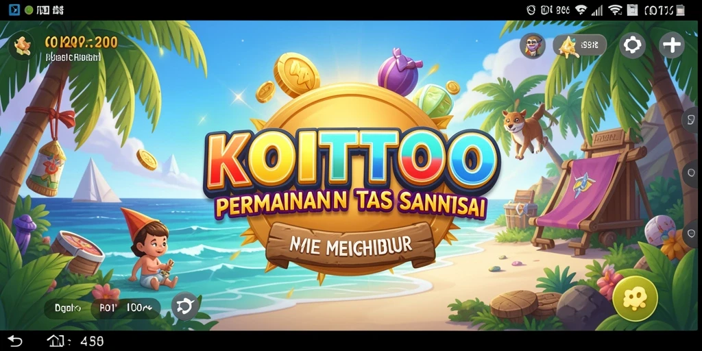 Tangkapan layar KOITOTO menampilkan aksi gameplay yang menyenangkan.