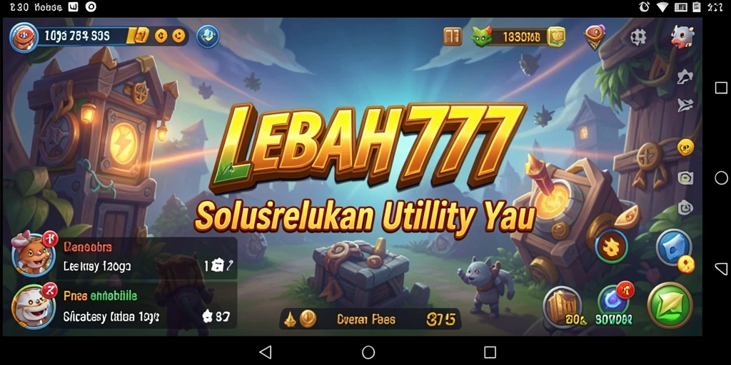 Tampilan antarmuka LEBAH777 yang ramah pengguna.