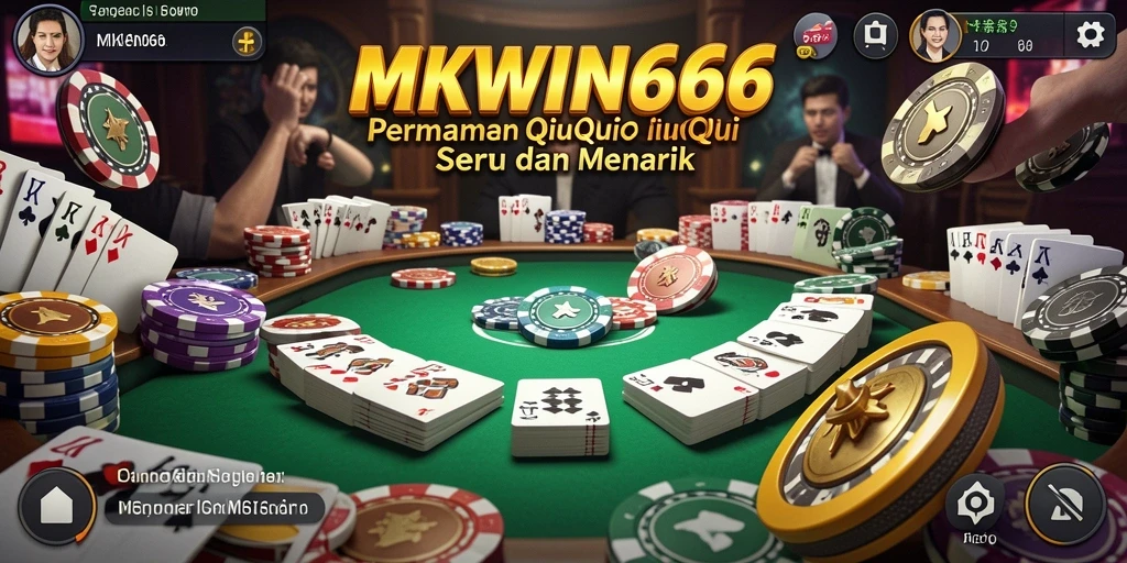Screenshot gameplay QiuQiu MKWIN666 yang mendebarkan.