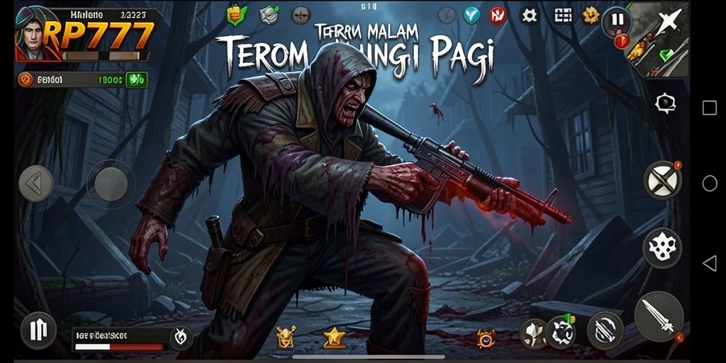 Gameplay menegangkan di dunia horror yang mencekam.